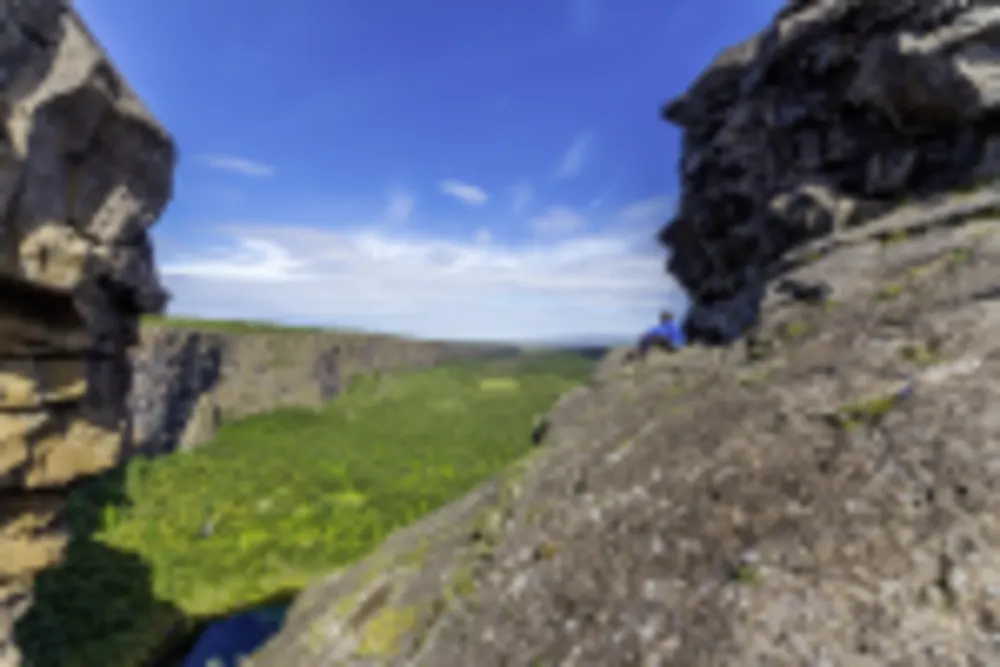 Ásbyrgi Schlucht