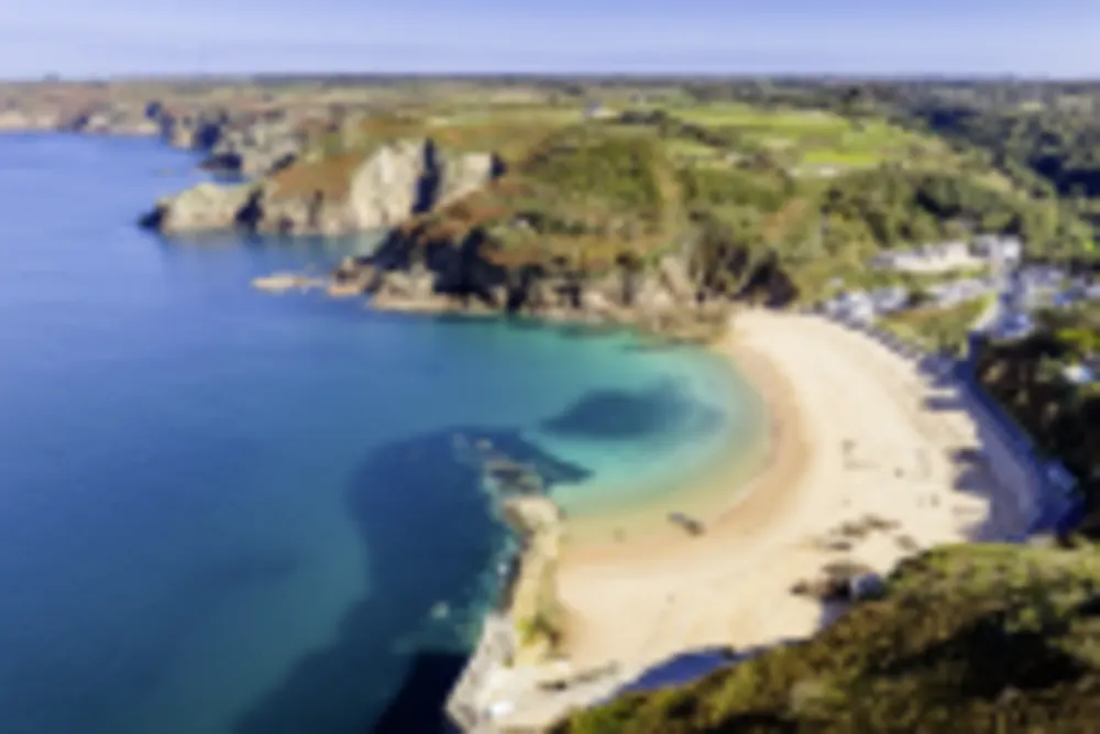 Gréve de Lecq Beach
