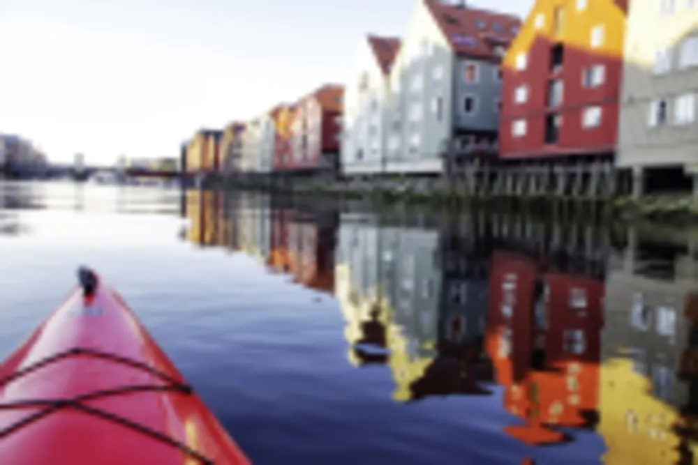 Kajak fahren in Trondheim