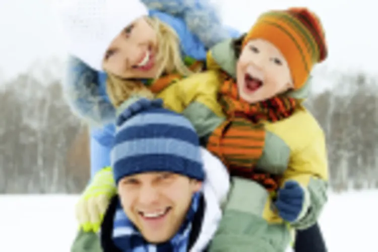happy family outdoor