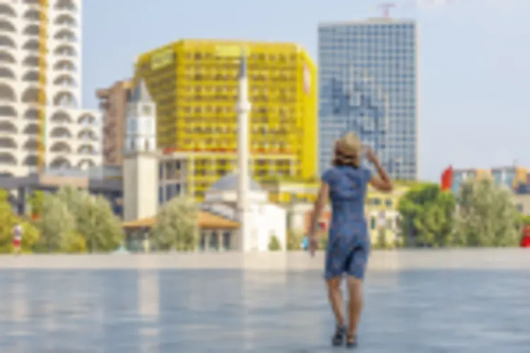 Tirana, Skanderbeg Platz