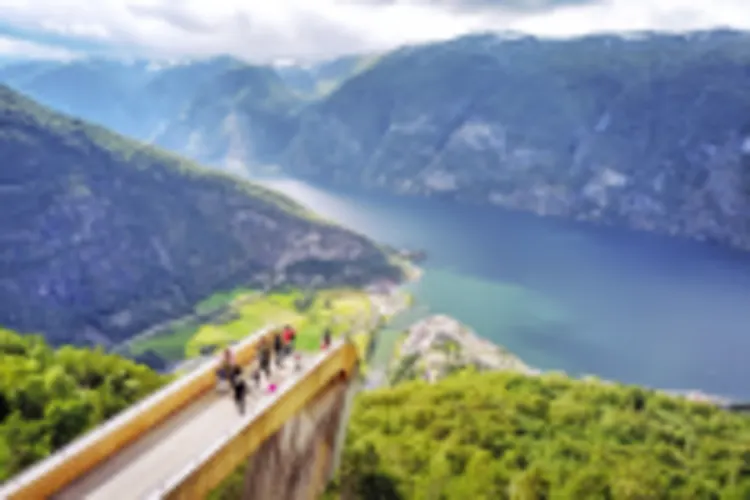 Stegastein, Aurlandsfjord