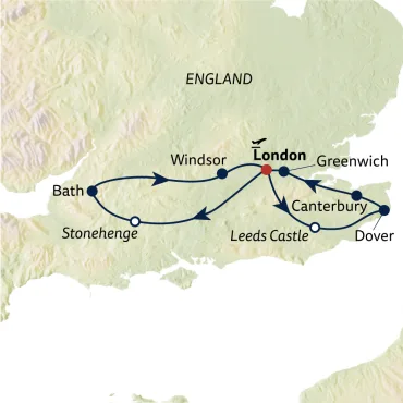 Reiseverlauf Städtereise London & mehr