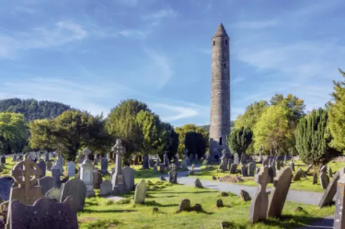 Glendalough Klostersiedlung