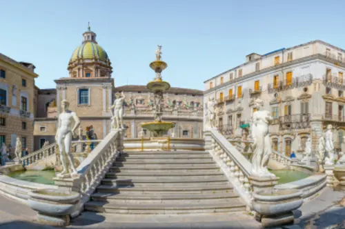 Pretoria Brunnen, Palermo
