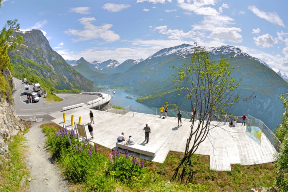 Ørnesvingen, Geirangerfjord