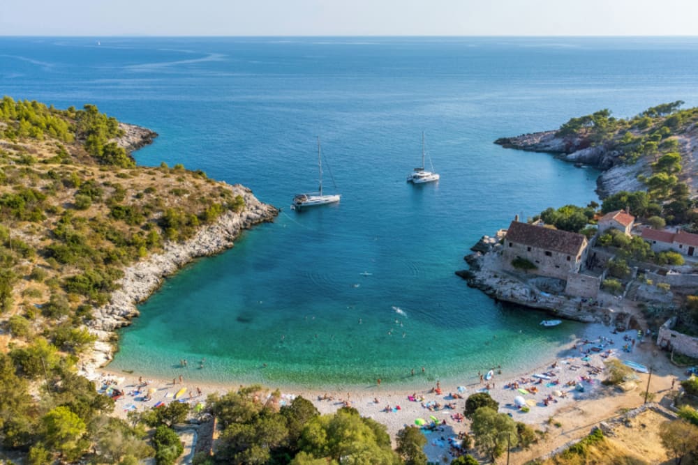 Strand Dubovica, Insel Hvar