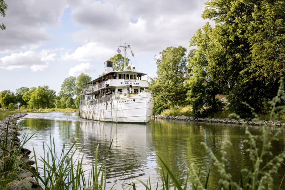 MS Wilhelm Tham, Göta Kanal