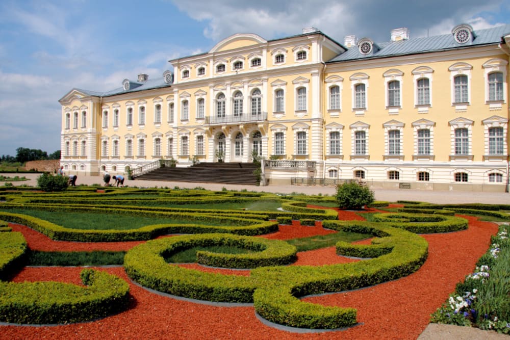Schloss Rundale bei Baska