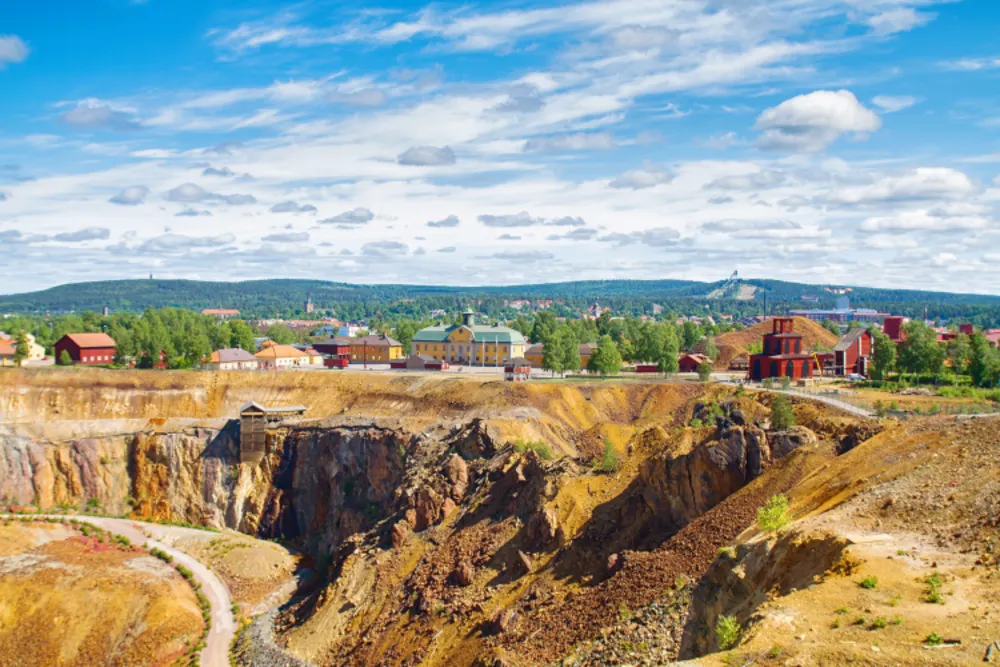 Bergwerk, Falun