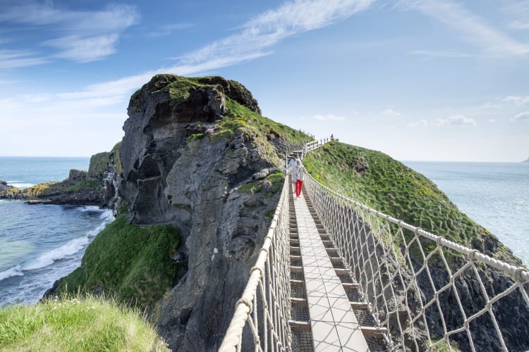 Carrick-a-rede Rope Bridge, Nordirland