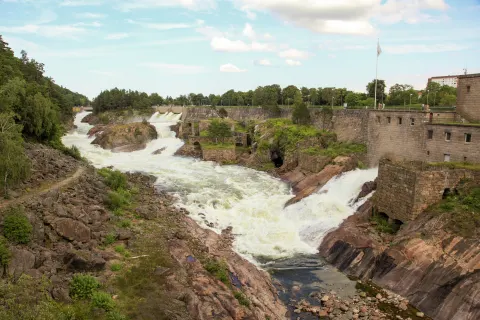 Trollhättan Wasserfall