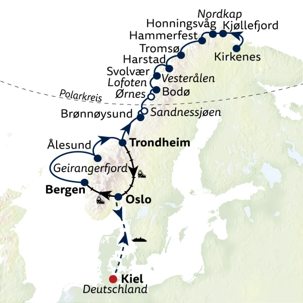 Reiseverlauf H_26-NOR561024-Hurtigruten-Norwegen-intensiv-mit-Hurtigruten,-Zugromantik-und-Color-Line-S-054
