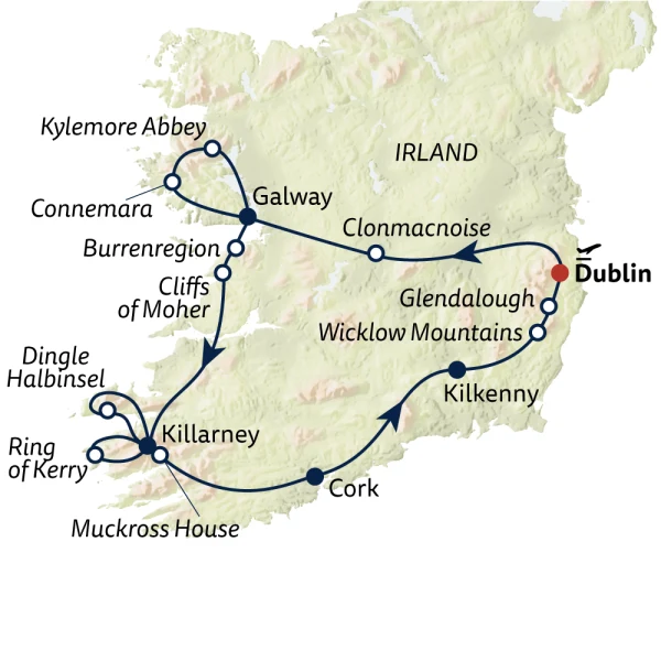 Reiseverlauf RR22-IRL121013-Irland-entdecken-S-150