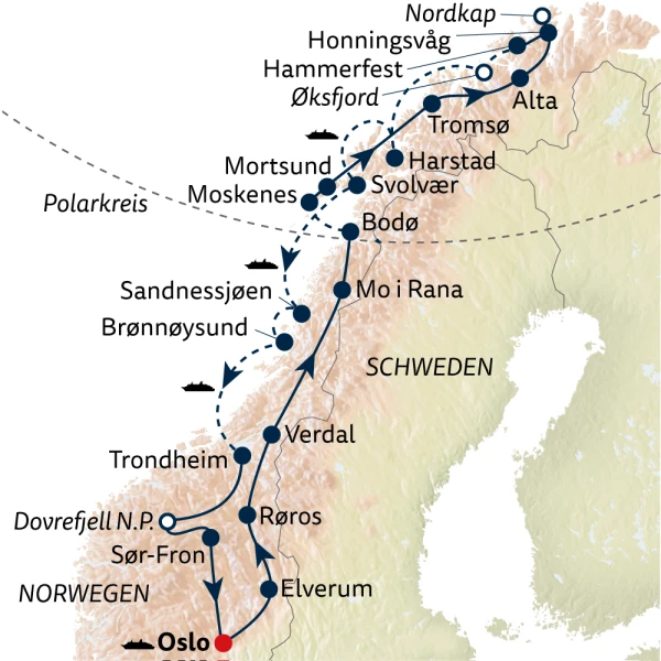 Reiseverlauf RR24-NOR121012-Norwegen-Grand-Tour-Norwegen-S-088