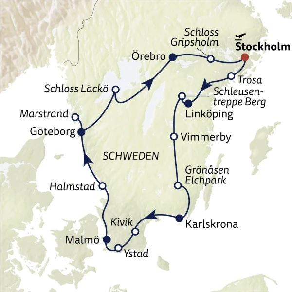 Reiseverlauf RR24-SWE110011-Schweden-Hoehepunkte-S-104