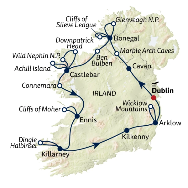 Reiseverlauf RR25-DUB121005-Irland-Naturschoenheiten-Irlands-S-164