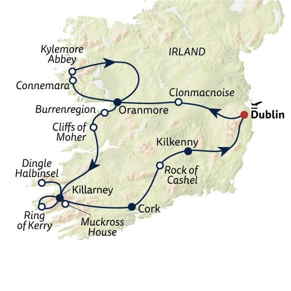 Reiseverlauf RR25-IRL110007-Irland-Liebenswerte-Insel-S-136