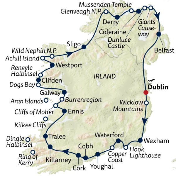 Reiseverlauf S_26-DUB521019-Irland-Schafsherden_saftgruene-Landschaften_WEB