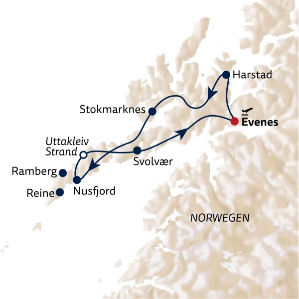 Reiseverlauf S_26-EVE521002-Norwegen-Alpine-Dramatik_Rorbuer-Flair_WEB