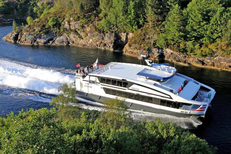 Expressboot, Balestrand-Bergen