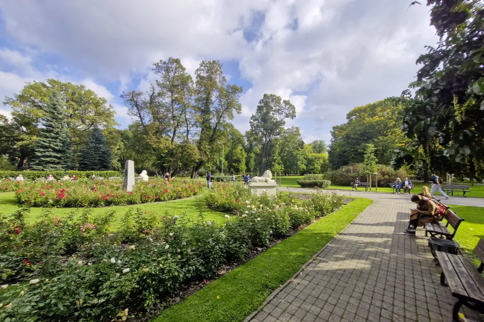 Stadtpark in Riga