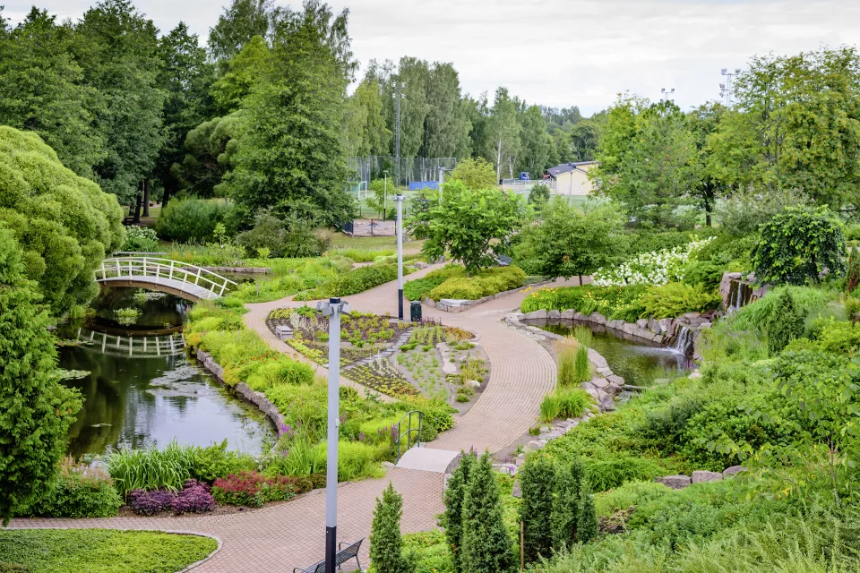 Stadtpark in Kotka