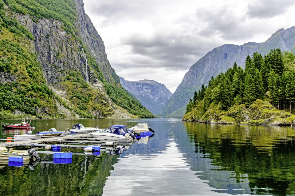Nærøyfjord, Gudvangen