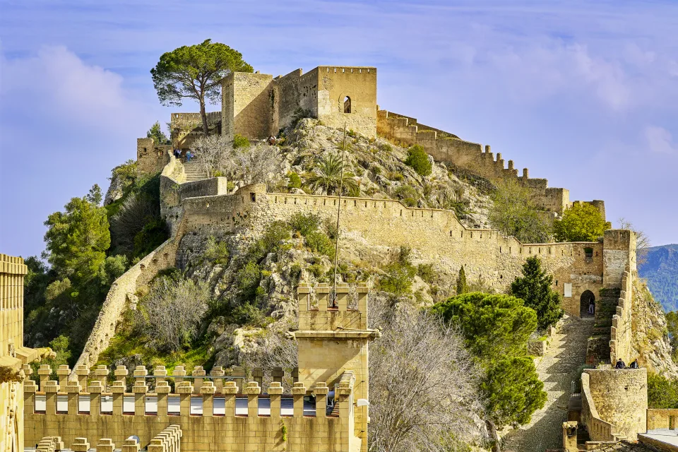Steinfestung Xativa