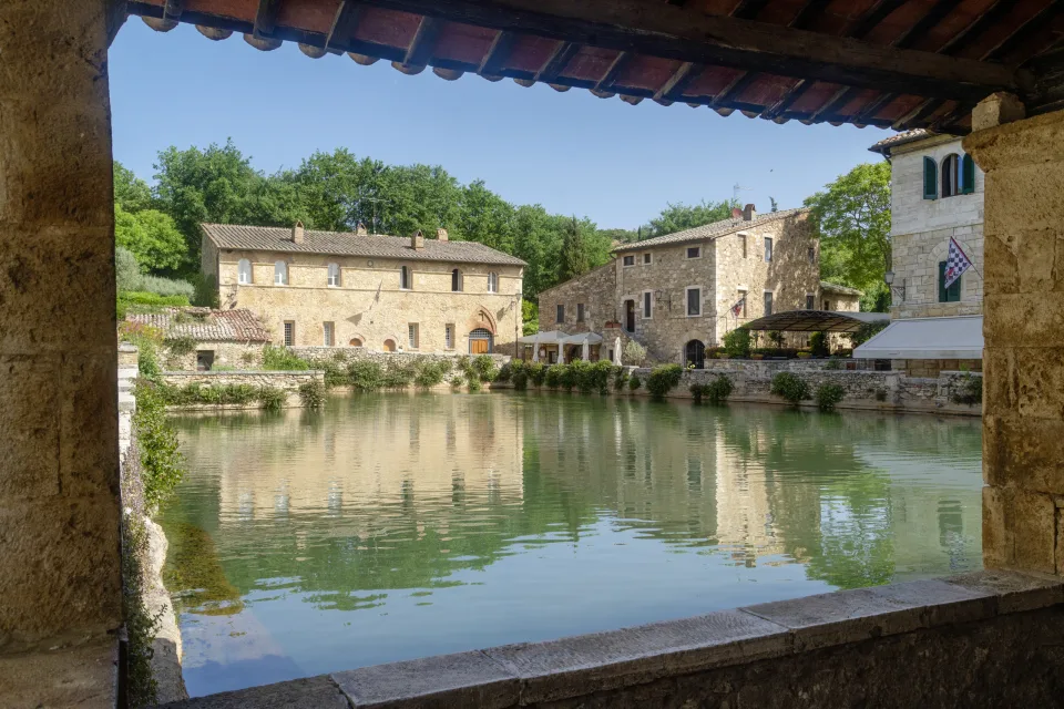 Bagno Vignoni, Toskana