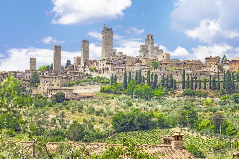 San Gimignano, Toskana