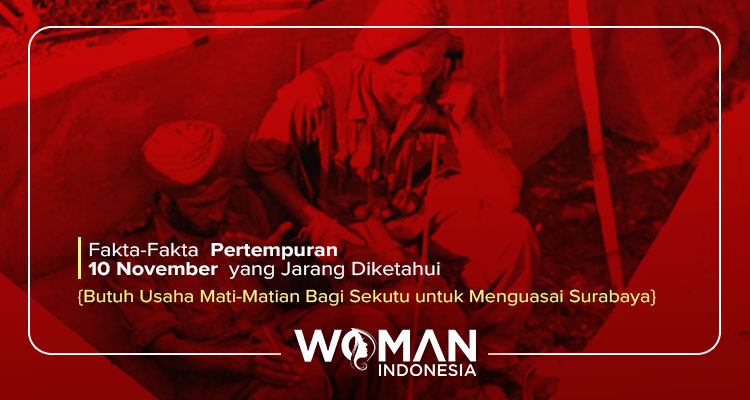 Suasana pertempuran di Surabaya. Fo Suasana pertempuran di Surabaya.