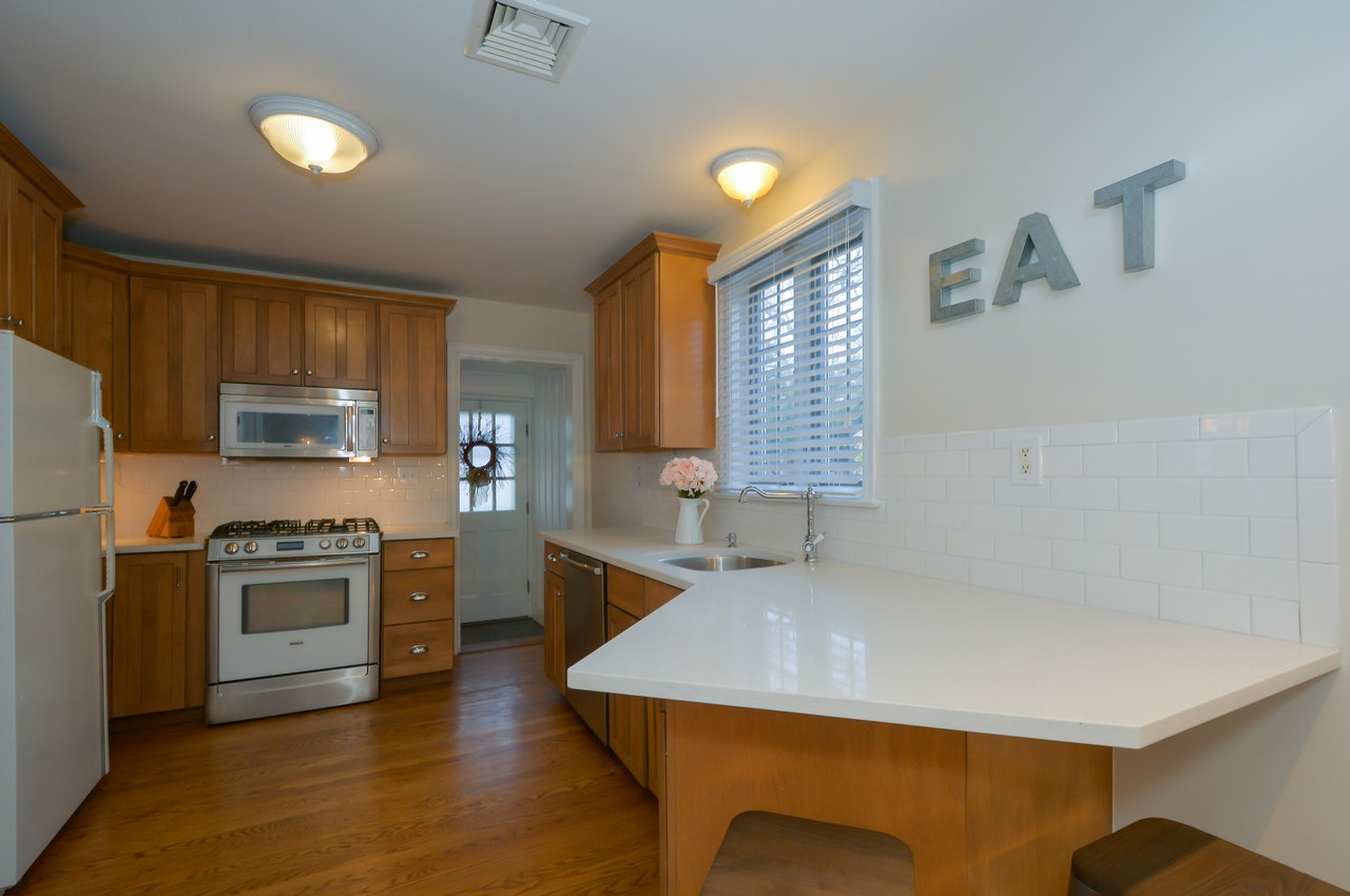 cabin option one kitchen