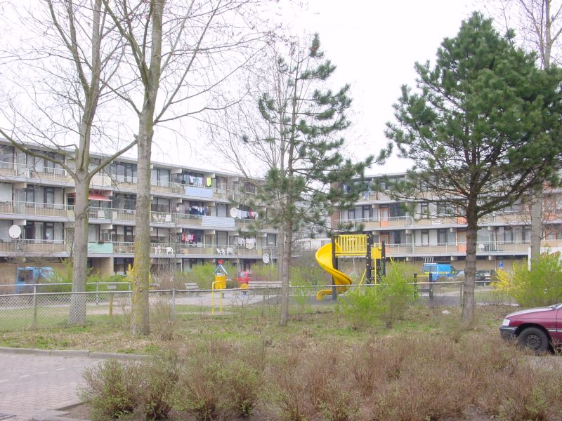 Verbrande Vlak 81, 1974 SP IJmuiden, Nederland