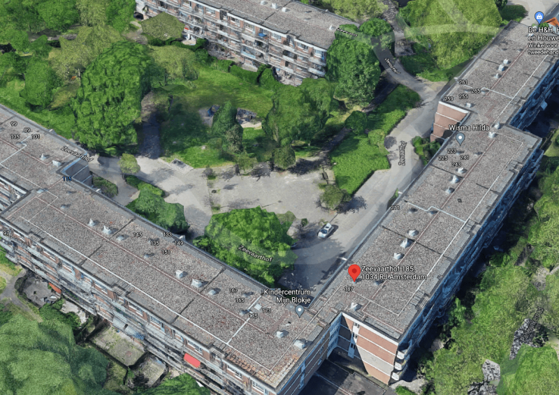 Zeevaarthof 185, 1034 RJ Amsterdam, Nederland