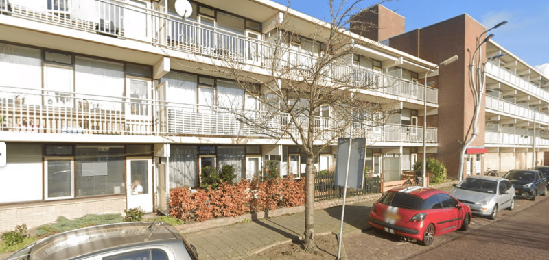 Verbrande Vlak 79, 1974 SP IJmuiden, Nederland