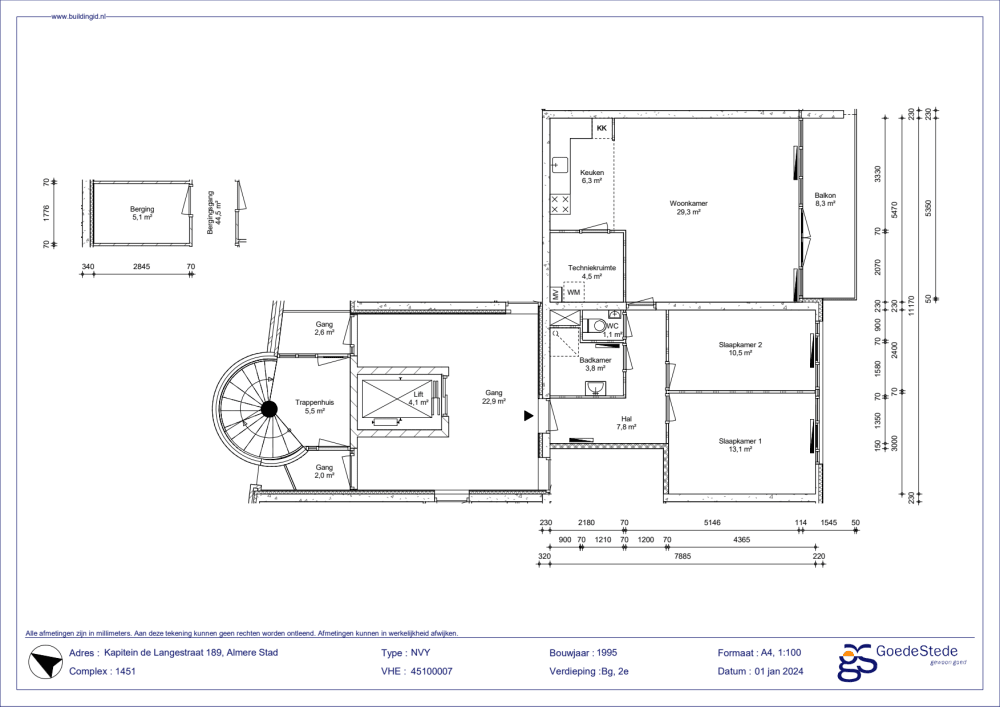 Kapitein de Langestraat 189