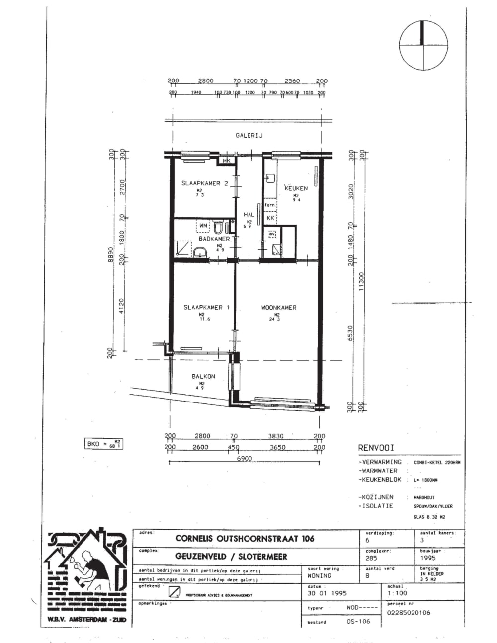 Cornelis Outshoornstraat 106