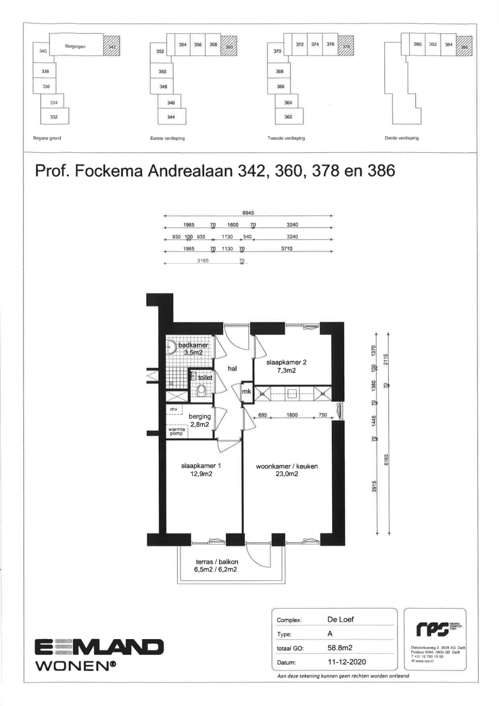 Professor Fockema Andreaelaan 378