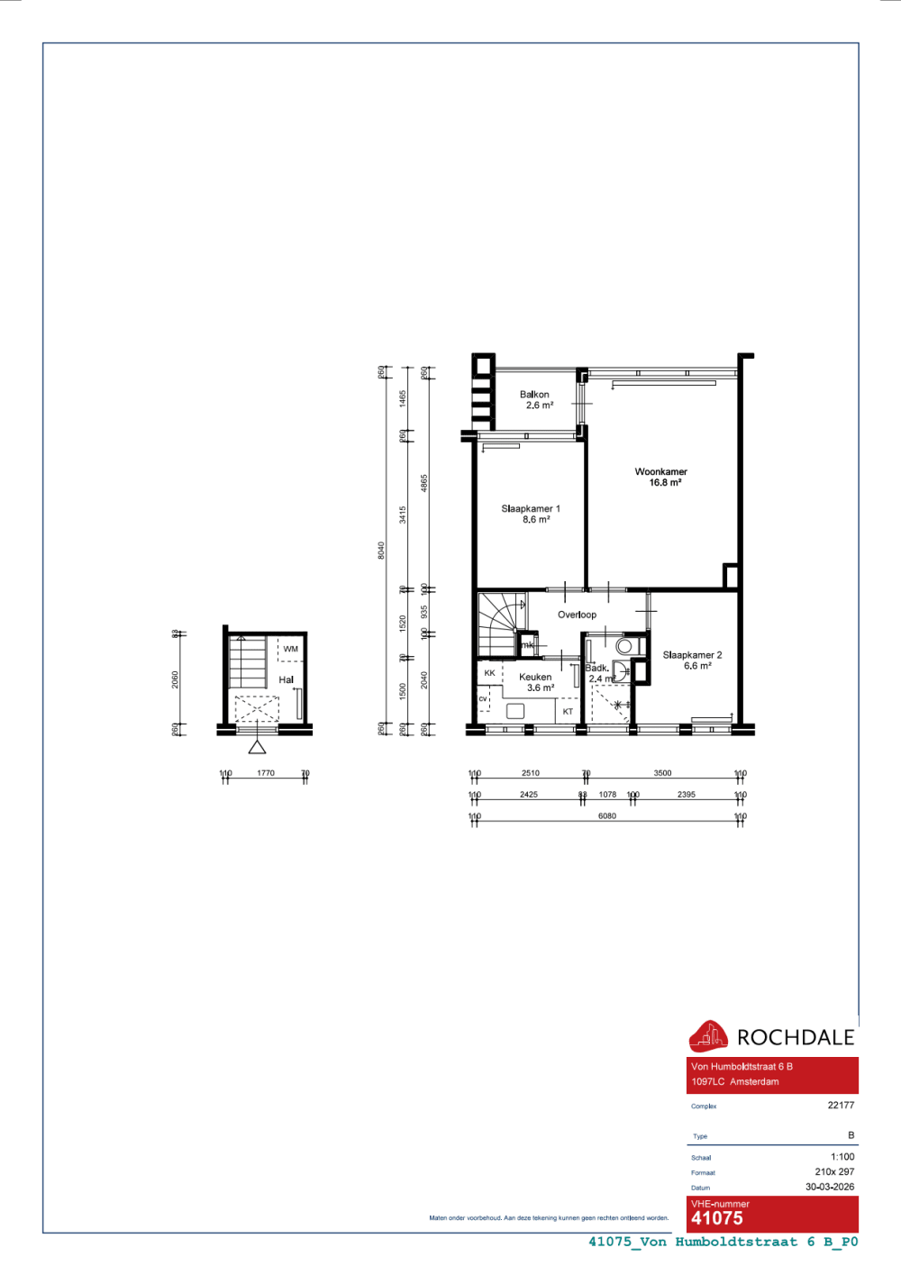 Von Humboldtstraat 6 b