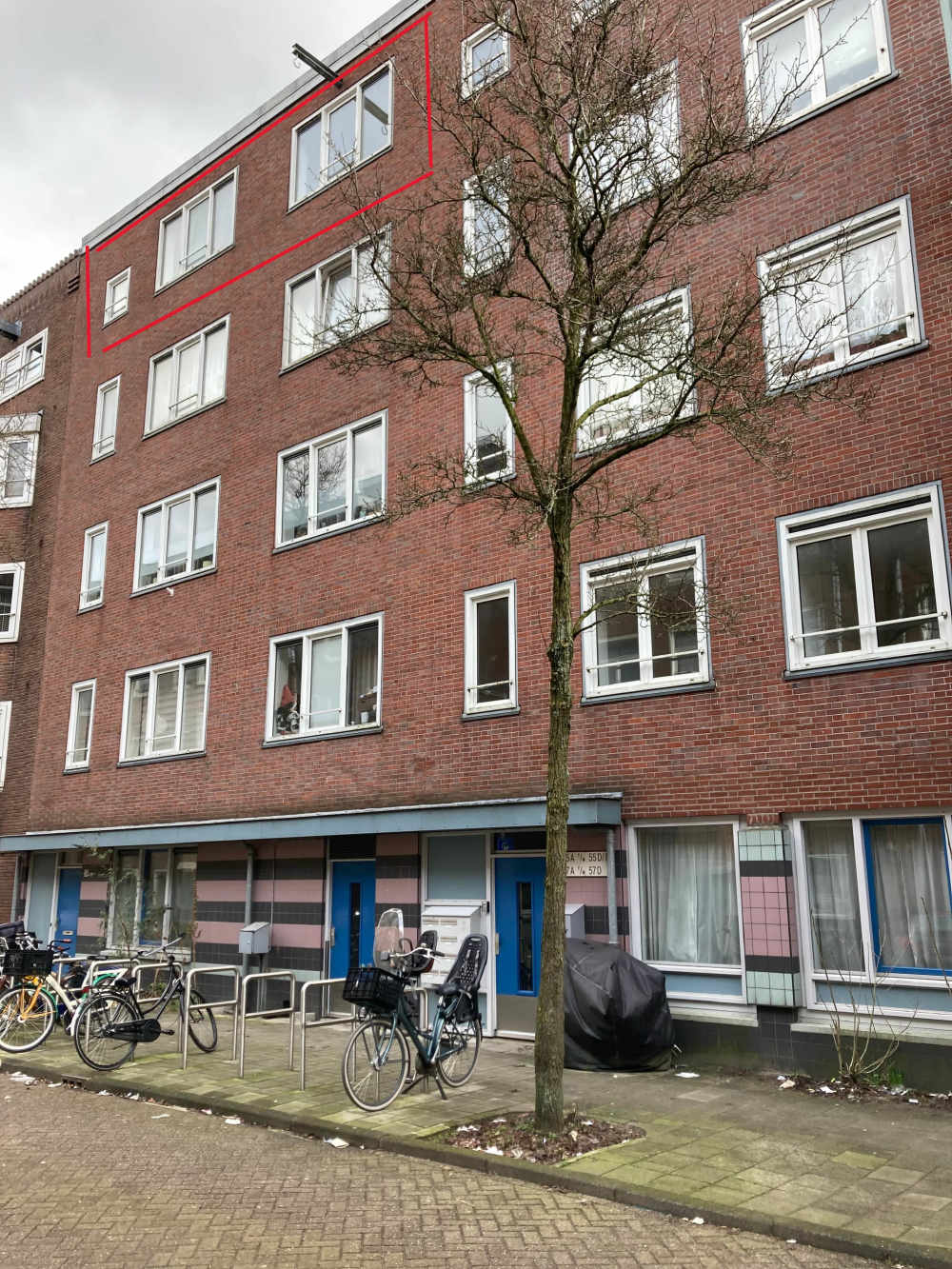 Christiaan de Wetstraat 55D, 1091 NJ Amsterdam, Nederland