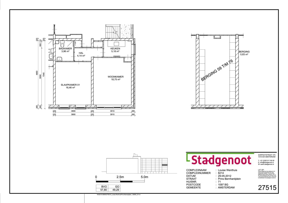 Prins Bernhardplein 71