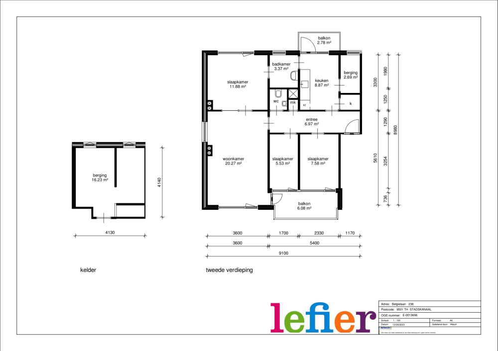Belgiëlaan 238, 9501 TH Stadskanaal, Nederland