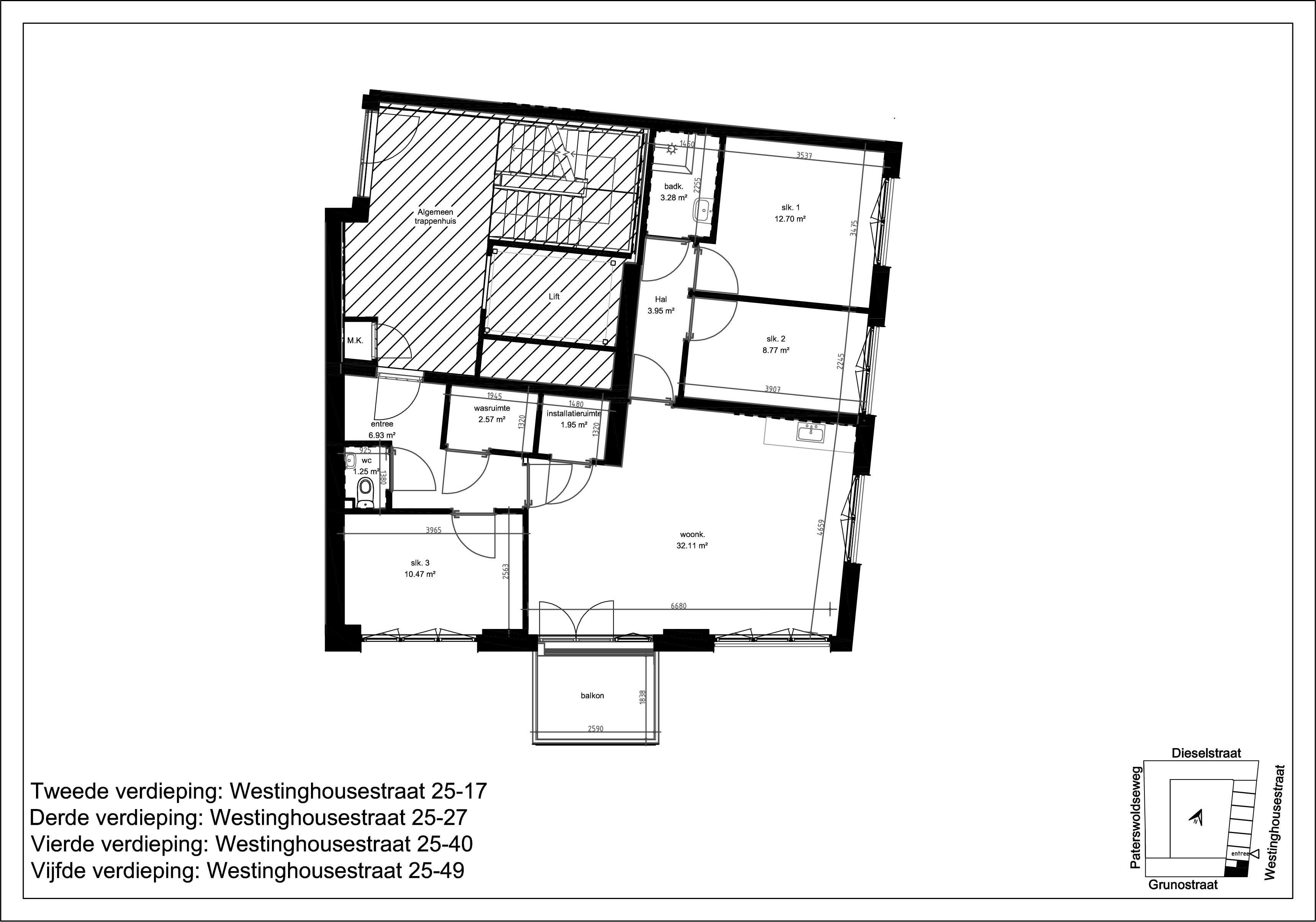 Westinghousestraat 25-40 - Groningen