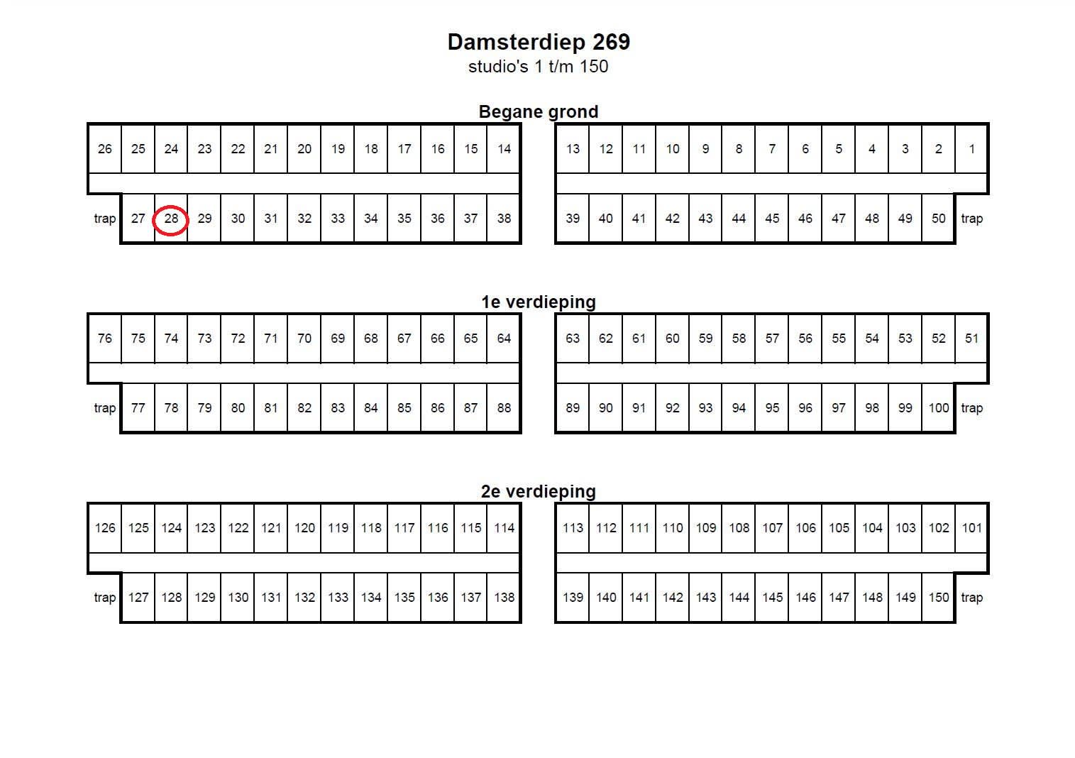 Damsterdiep 269-28 - Groningen