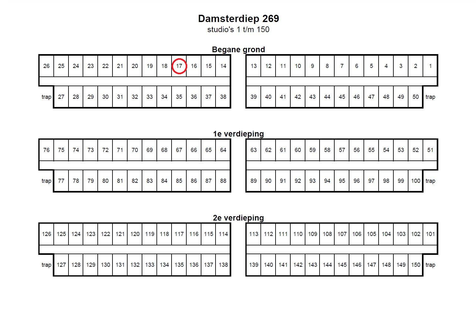 Damsterdiep 269-17 - Groningen