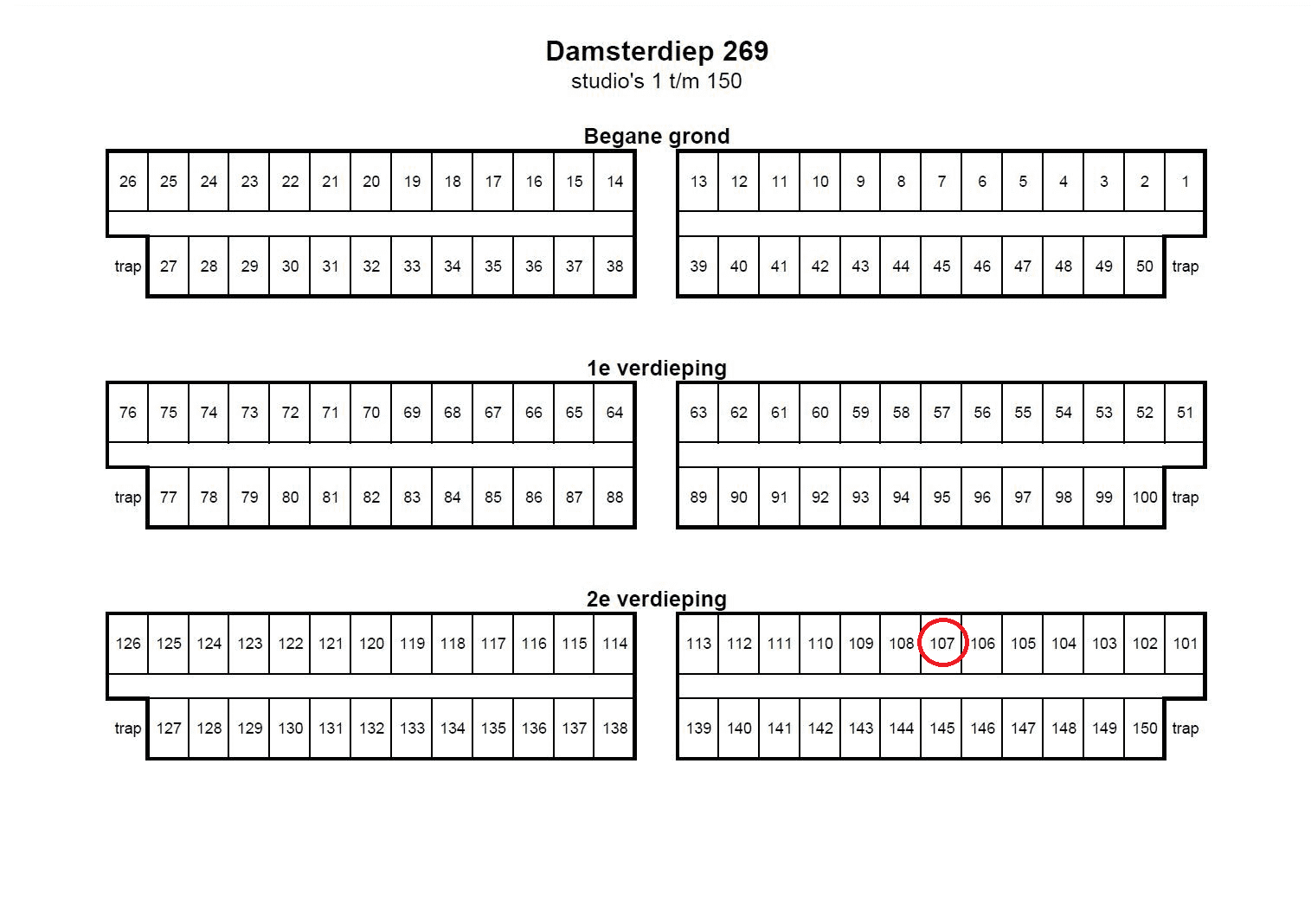 Damsterdiep 269-107 - Groningen