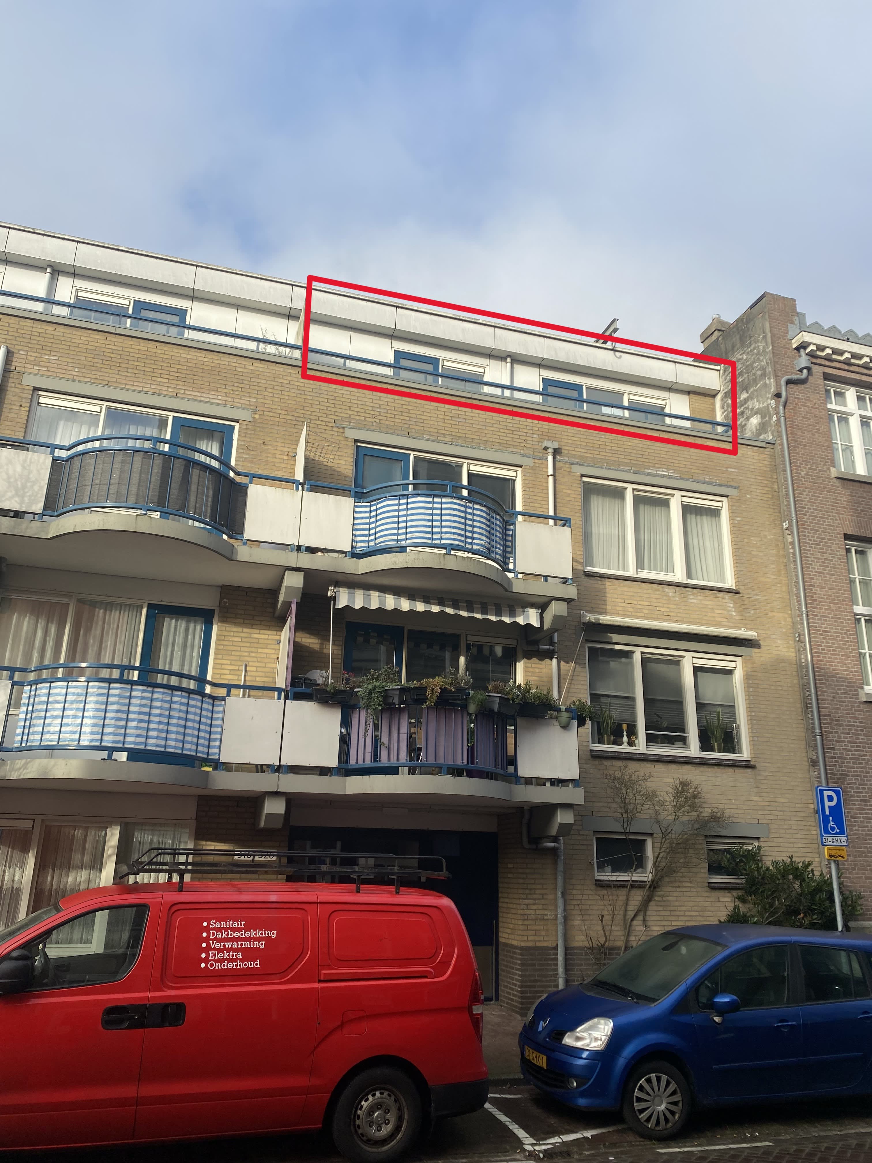 Portiekwoning in Amsterdam