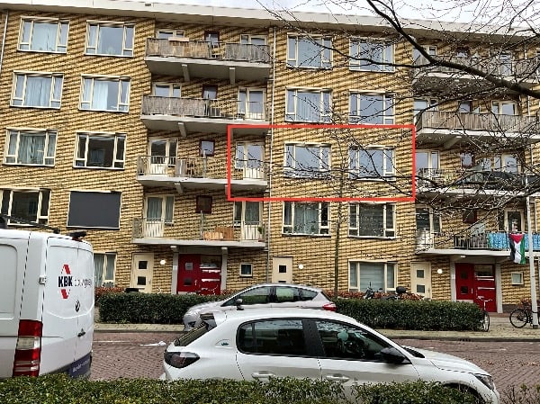 Portiekwoning in Amsterdam