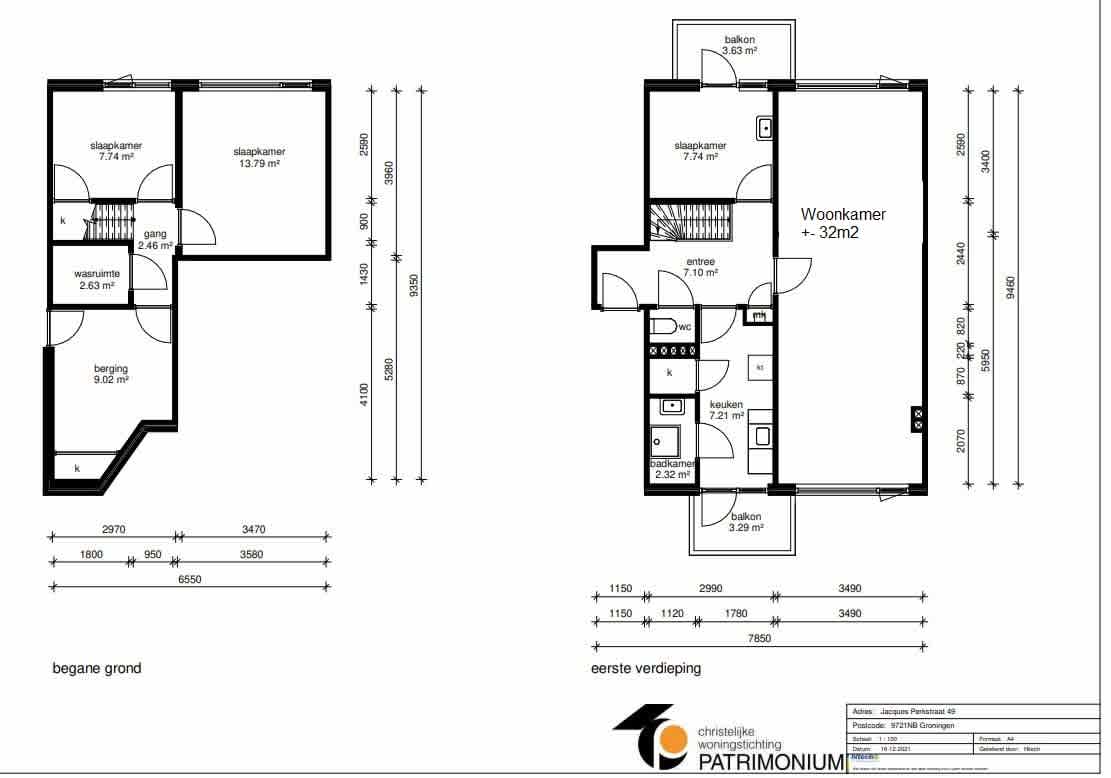 Jacques Perkstraat 49 - Groningen